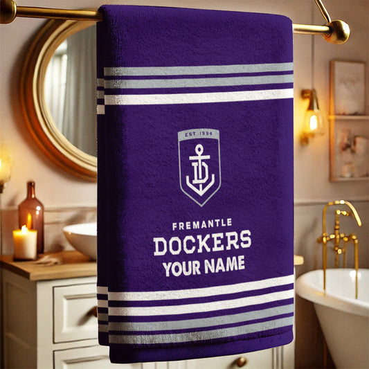 LIMITED EDITION - NEW 09 FMDK PERSONALIZED BATH TOWEL GIFT FOR FANS
