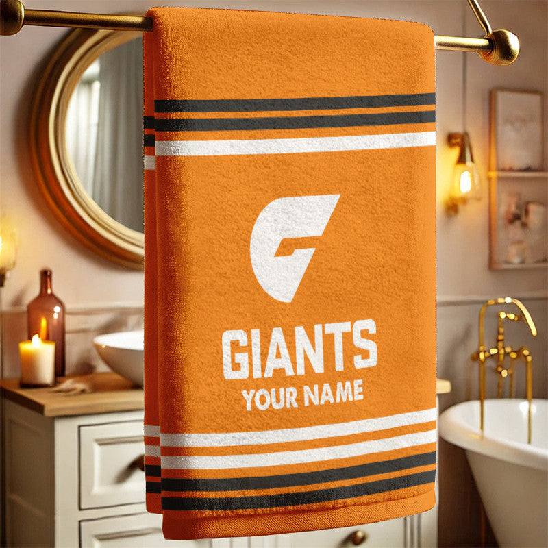 LIMITED EDITION - NEW 19 GWSG PERSONALIZED BATH TOWEL GIFT FOR FANS