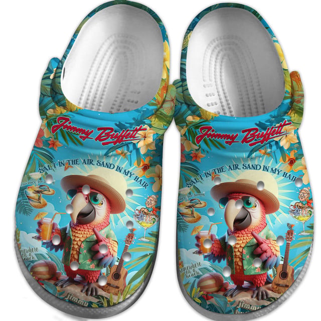 NEW PREMIUM JIMMY BUFFETT CLOGS SHOES
