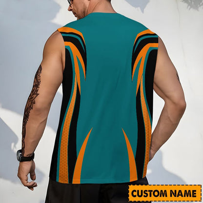 LIMITED EDITION - NEW CUSTOMIZED NHL30 AZC ARIZONA COYOTES TANK TOP & GYM SHIRT