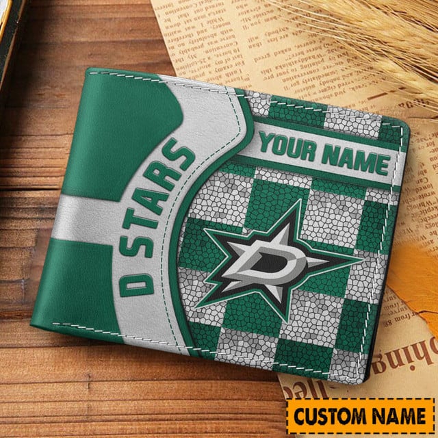 LIMITED EDITION - NEW CUSTOMIZED NHL15 DLS DALLAS STARS 3D PRINTED WALLET