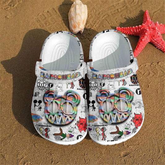NEW PREMIUM RADIOHEAD CLOGS SHOES