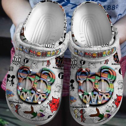 NEW PREMIUM RADIOHEAD CLOGS SHOES