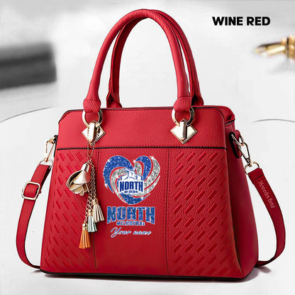 NEW 12 NMB PERSONALIZED LUXURY HANDBAG IN MULTIPLE COLORS
