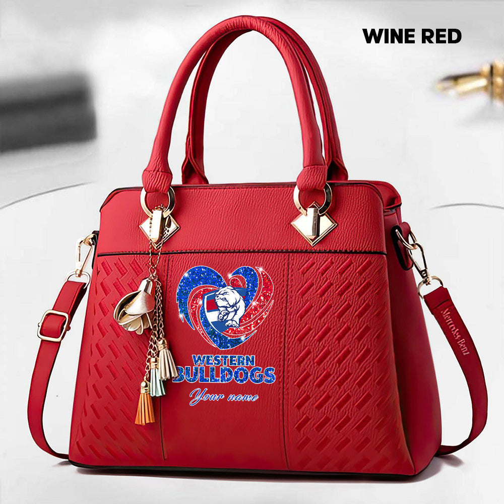 NEW 17 WTBD PERSONALIZED LUXURY HANDBAG IN MULTIPLE COLORS