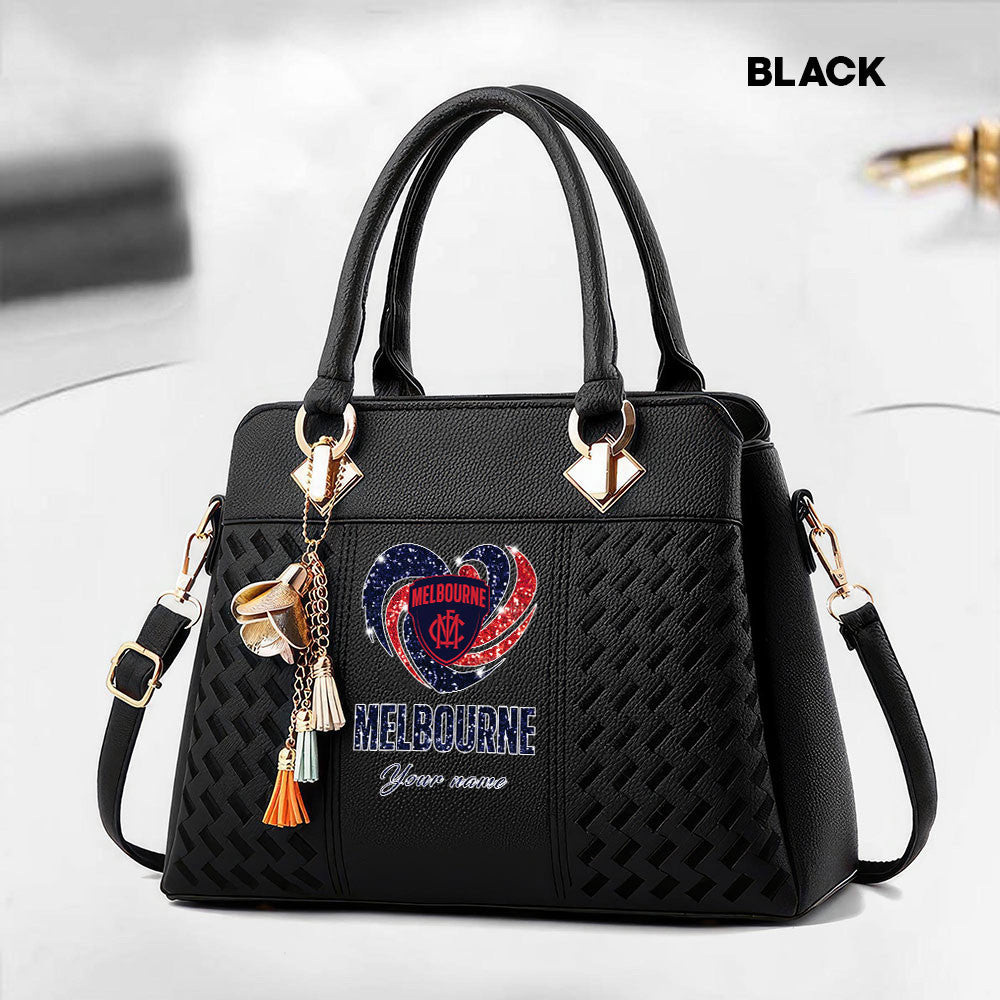 NEW 11 MBDM PERSONALIZED LUXURY HANDBAG IN MULTIPLE COLORS