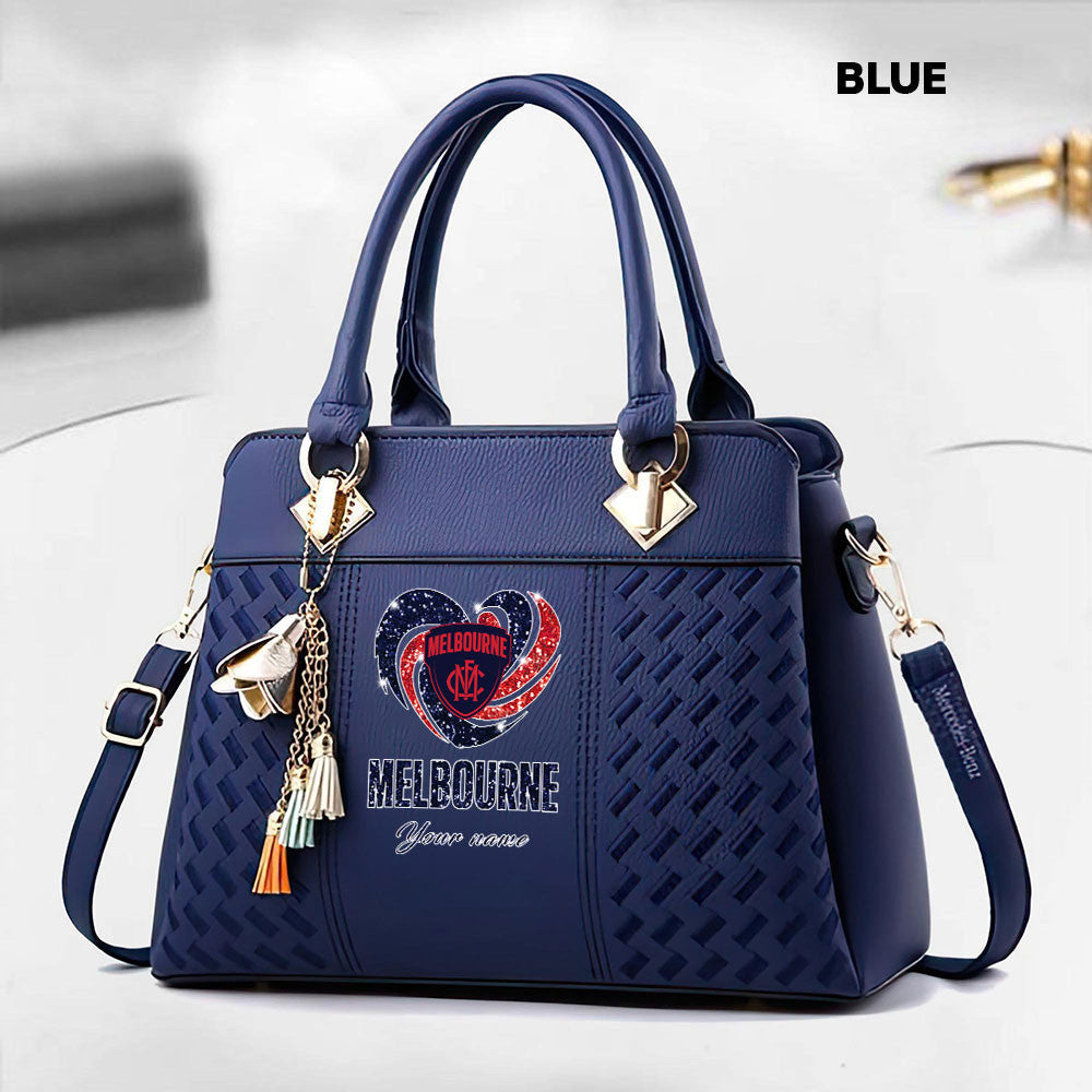 NEW 11 MBDM PERSONALIZED LUXURY HANDBAG IN MULTIPLE COLORS