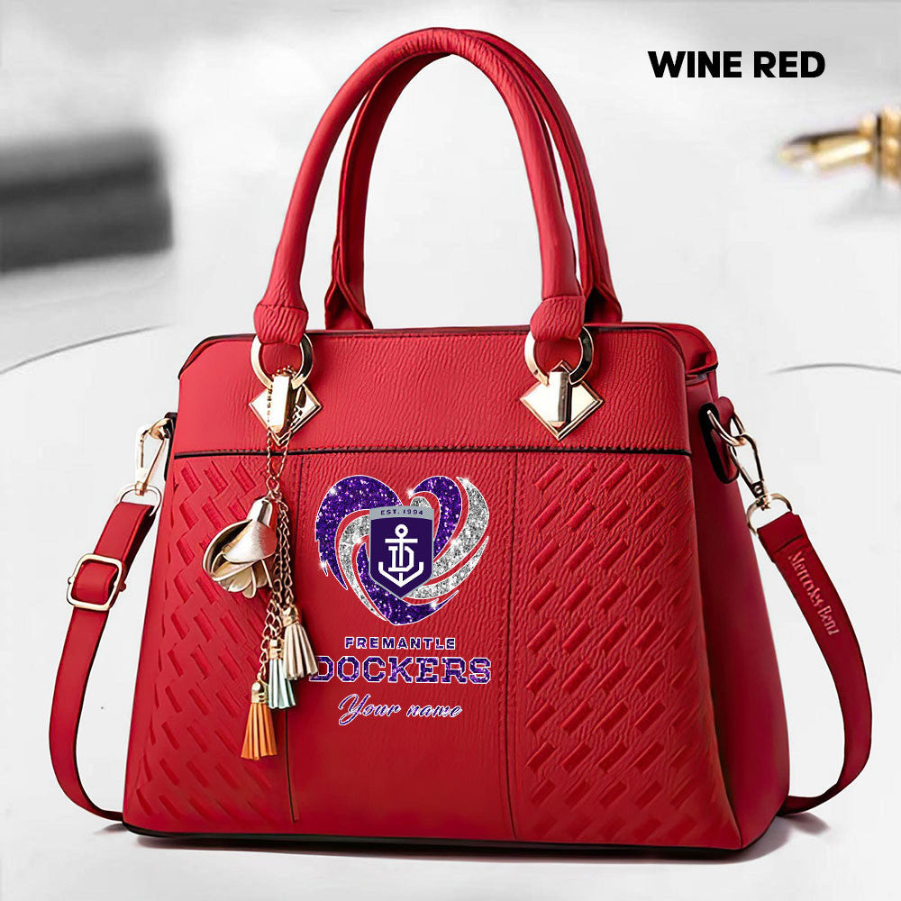 NEW 09 FMDK PERSONALIZED LUXURY HANDBAG IN MULTIPLE COLORS