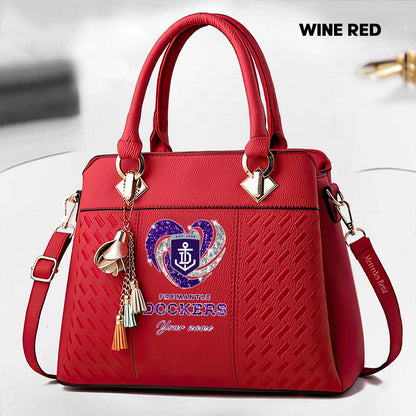 NEW 09 FMDK PERSONALIZED LUXURY HANDBAG IN MULTIPLE COLORS