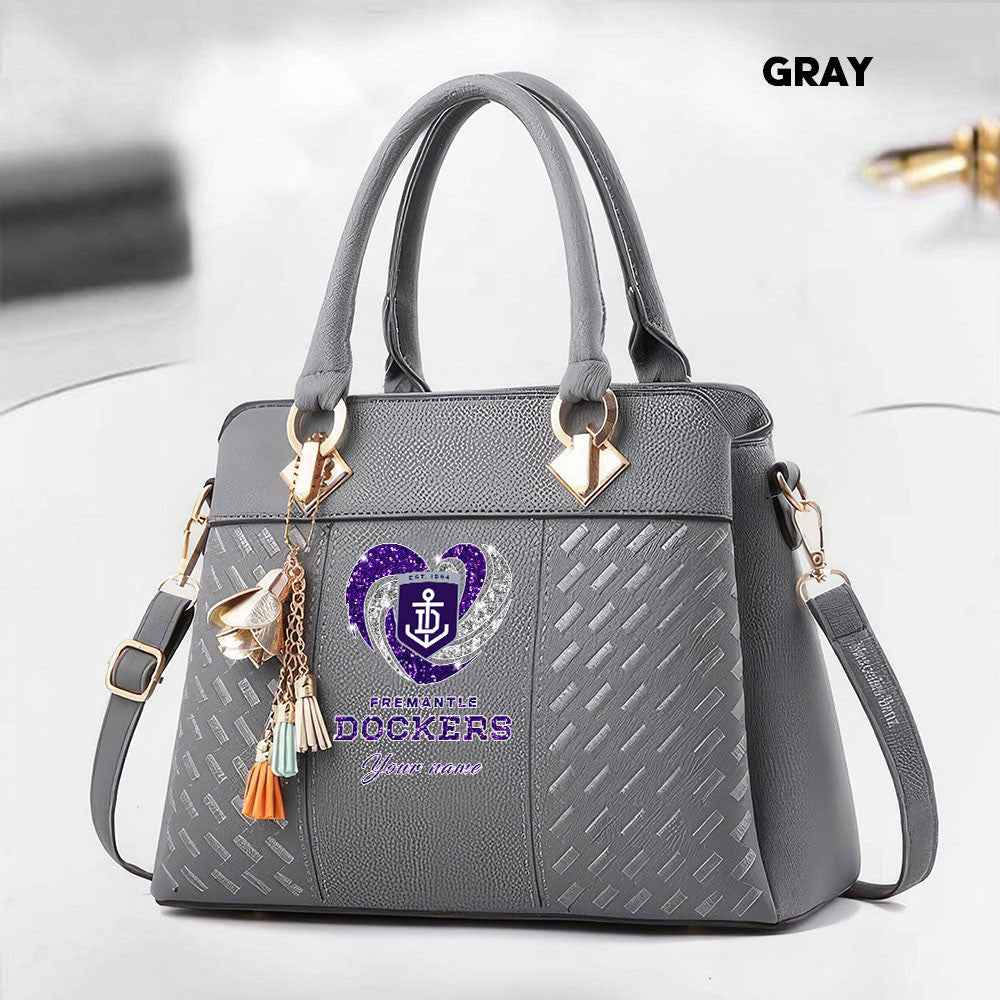 NEW 09 FMDK PERSONALIZED LUXURY HANDBAG IN MULTIPLE COLORS