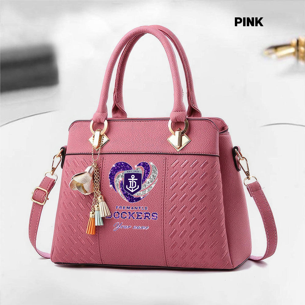 NEW 09 FMDK PERSONALIZED LUXURY HANDBAG IN MULTIPLE COLORS