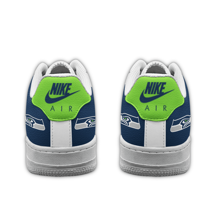 LIMITED EDITION - NEW CUSTOMIZED NFL06 SSH SEATTLE SEAHAWKS AF1 SNEAKERS
