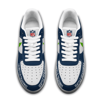 LIMITED EDITION - NEW CUSTOMIZED NFL06 SSH SEATTLE SEAHAWKS AF1 SNEAKERS