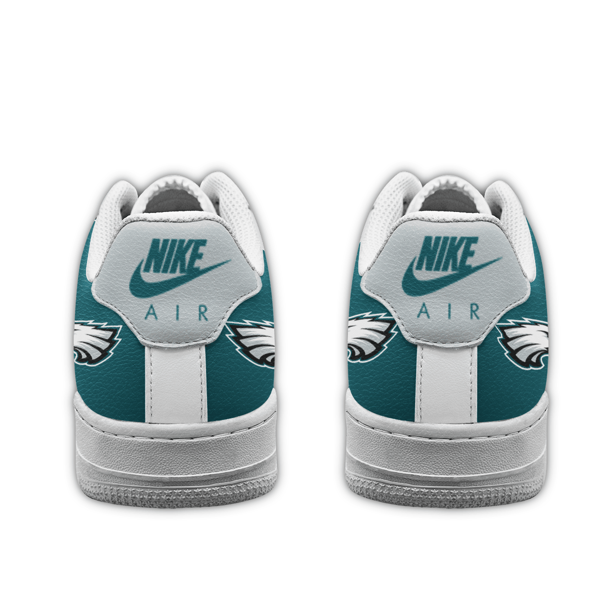 LIMITED EDITION - NEW CUSTOMIZED NFL02 PPE PHILADELPHIA EAGLES AF1 SNEAKERS