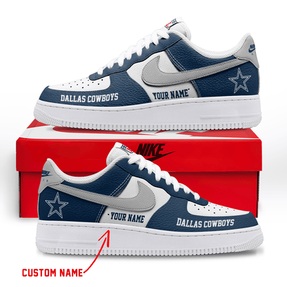 LIMITED EDITION - NEW CUSTOMIZED NFL21 DCB DALLAS COWBOYS AF1 SNEAKERS