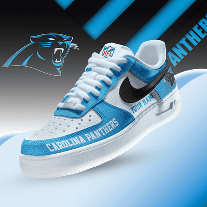 LIMITED EDITION - NEW CUSTOMIZED NFL23 CLP CAROLINA PANTHERS AF1 SNEAKERS