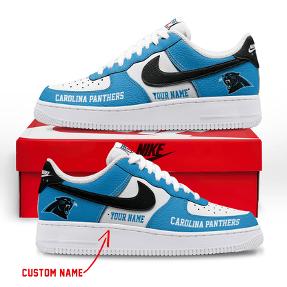 LIMITED EDITION - NEW CUSTOMIZED NFL23 CLP CAROLINA PANTHERS AF1 SNEAKERS