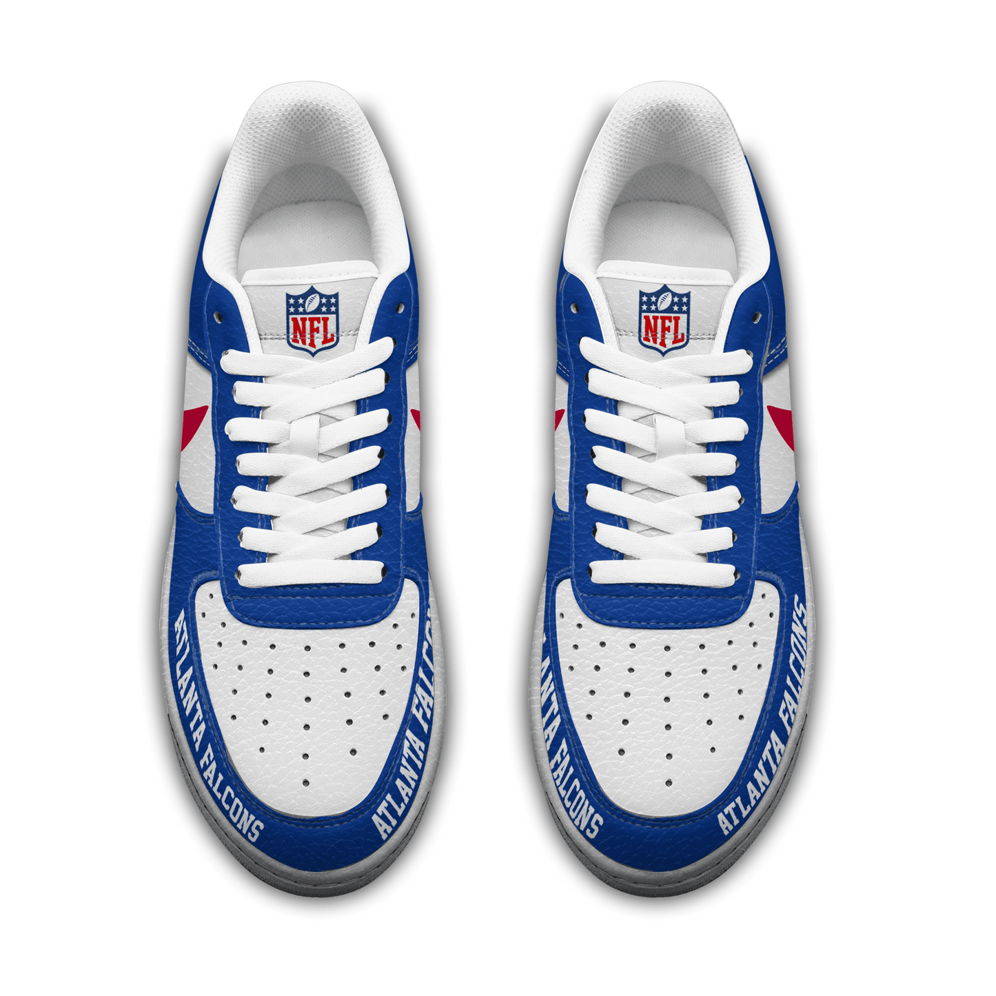 LIMITED EDITION - NEW CUSTOMIZED NFL03 BFB BUFFALO BILLS AF1 SNEAKERS