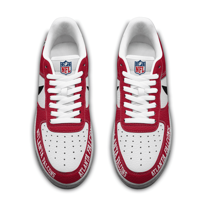 LIMITED EDITION - NEW CUSTOMIZED NFL18 ATF ATLANTA FALCONS AF1 SNEAKERS
