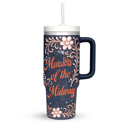 LIMITED EDITION - NEW CUSTOMIZED NFL26 CCB CHICAGO BEARS 40 OZ TUMBLER