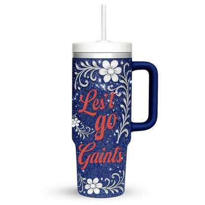 LIMITED EDITION - NEW CUSTOMIZED NFL32 NYG NEW YORK GIANTS 40 OZ TUMBLER