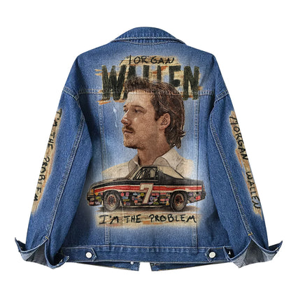 Morgan Wallen Longsleeves Denim Jacket
