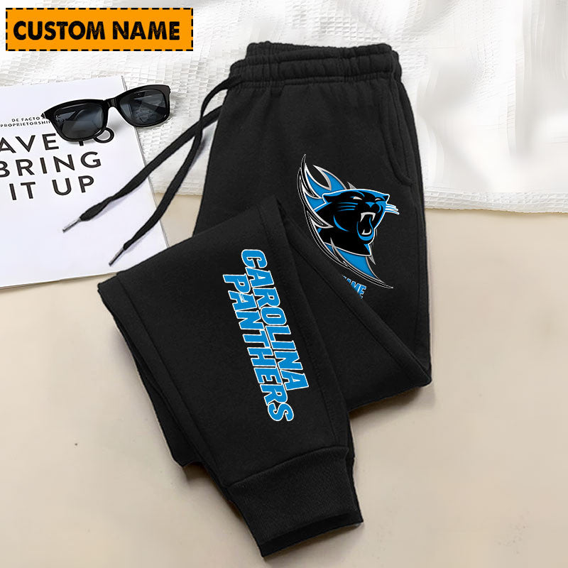 LIMITED EDITION - NEW PERSONALIZED NFL23 CLP CAROLINA PANTHERS JOGGERS