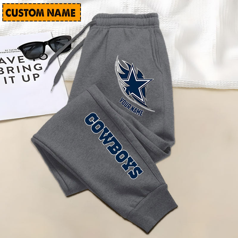 LIMITED EDITION - NEW PERSONALIZED NFL21 DCB DALLAS COWBOYS JOGGERS