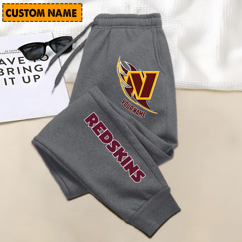 LIMITED EDITION - NEW PERSONALIZED NFL12 WTC WASHINGTON COMMANDERS JOGGERS