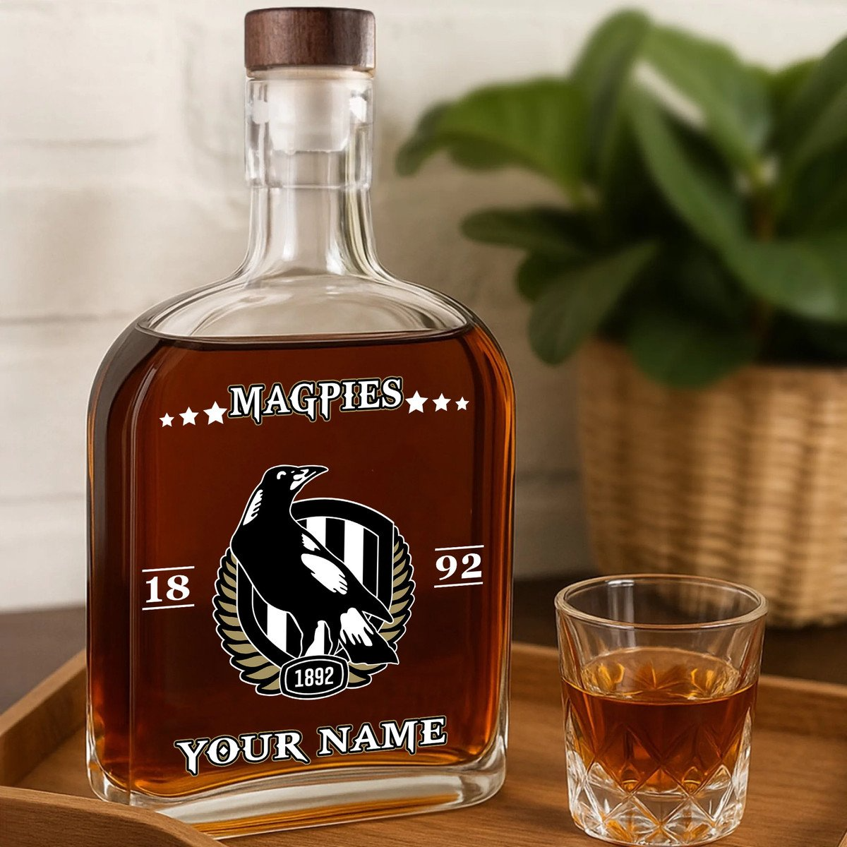 LIMITED STOCK - NEW 03 CLWM LUXURY WHISKEY BOTTLE 450ML GIFFT FOR DAD AND GRANDPA