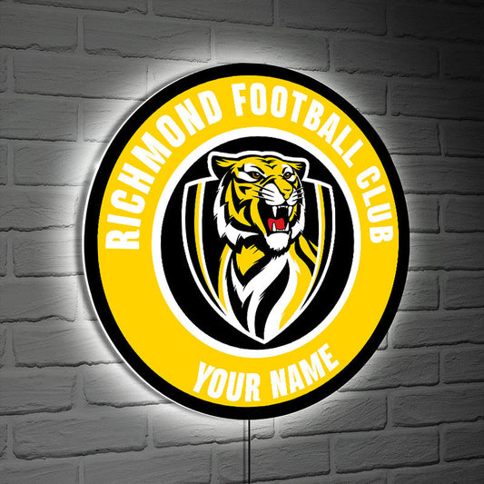 NEW 06 RTG PREMIUM ACRYLIC WALL LED SIGN - PERSONALIZED & UNISEX, PERFECT GIFT FOR FANS