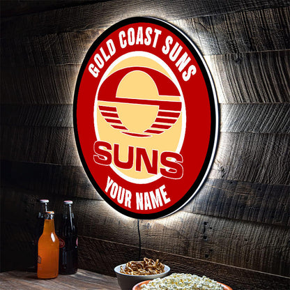 NEW 18 GCS PREMIUM ACRYLIC WALL LED SIGN - PERSONALIZED & UNISEX, PERFECT GIFT FOR FANS