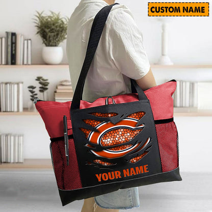 LIMITED EDITION - NEW CUSTOMIZED NFL26 CCB CHICAGO BEARS WATERPROOF TOTE BAG