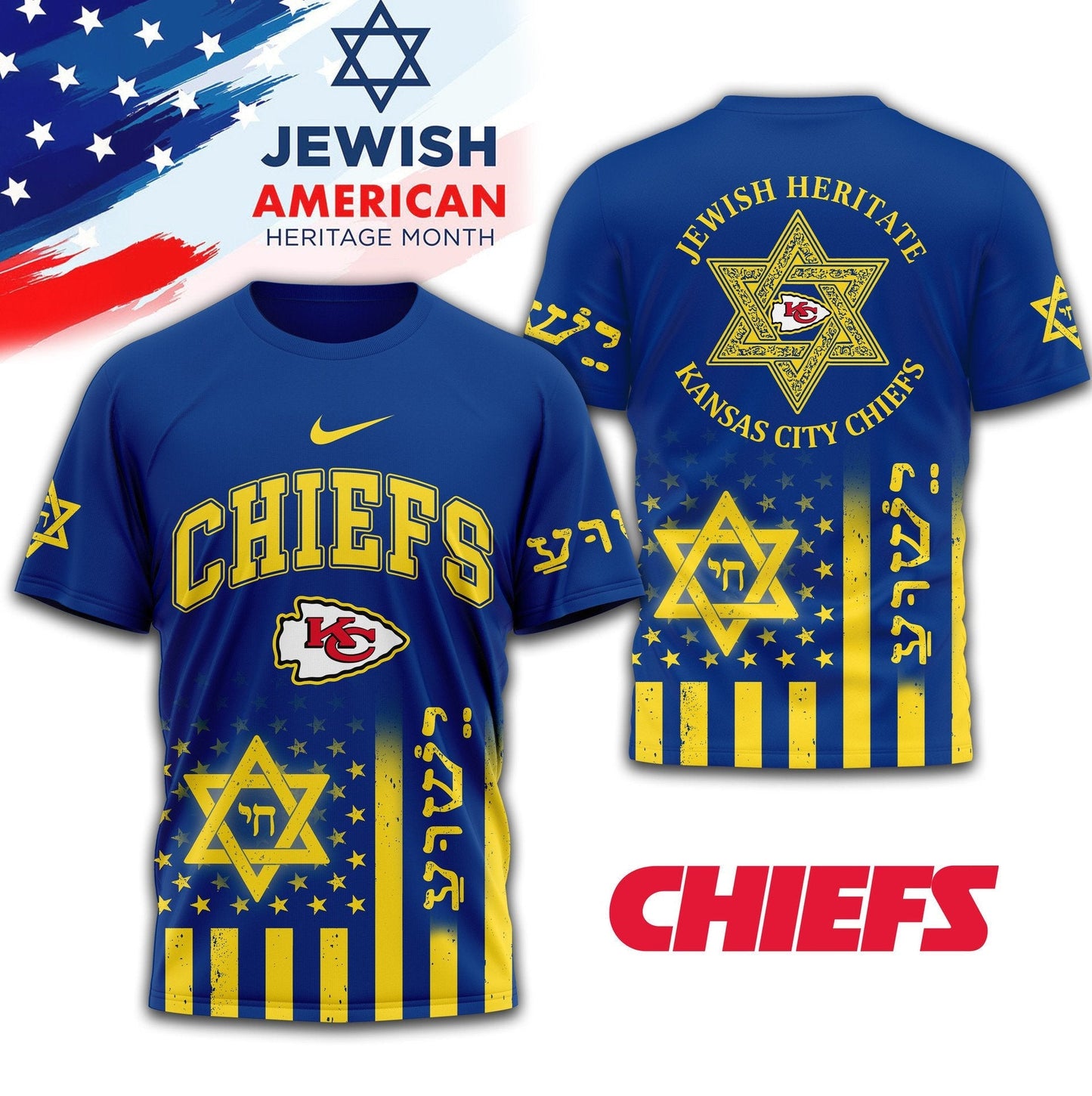 LIMITED EDITION - NEW PREMIUM NFL01 KCC KANSAS CITY CHIEFS UNISEX T-SHIRT