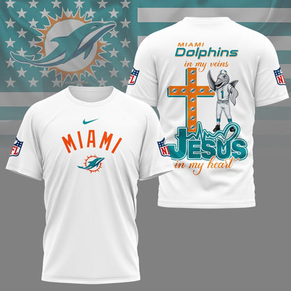 LIMITED EDITION - NEW PREMIUM NFL19 MDP MIAMI DOLPHINS UNISEX T-SHIRT