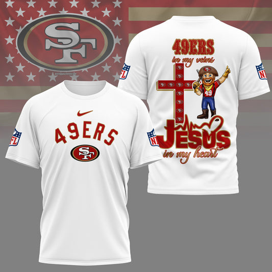 LIMITED EDITION - NEW PREMIUM NFL11 SF49 SAN FRANCISCO 49ERS UNISEX T-SHIRT