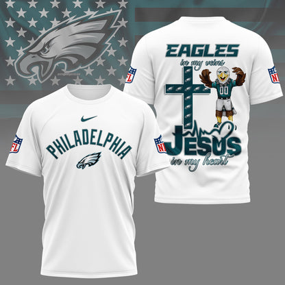 LIMITED EDITION - NEW PREMIUM NFL02 PPE PHILADELPHIA EAGLES UNISEX T-SHIRT