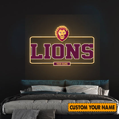 LIMITED STOCK - NEW 02 BBL PERSONALIZED PREMIUM ACRYLIC WALL LED SIGN GIFT FOR FANS