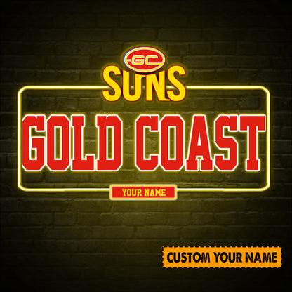 LIMITED STOCK - NEW 18 GCS PERSONALIZED PREMIUM ACRYLIC WALL LED SIGN GIFT FOR FANS