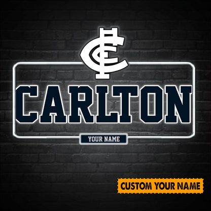 LIMITED STOCK - NEW 08 CTB PERSONALIZED PREMIUM ACRYLIC WALL LED SIGN GIFT FOR FANS