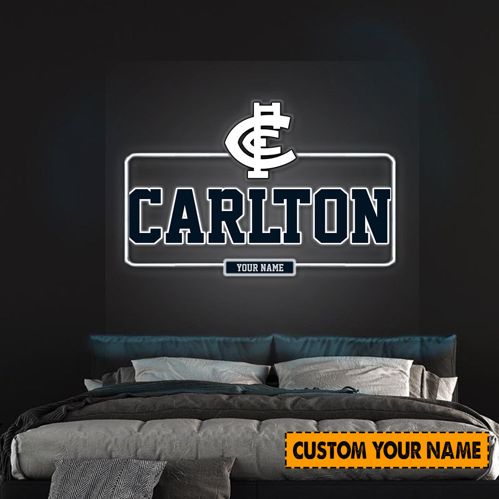 LIMITED STOCK - NEW 08 CTB PERSONALIZED PREMIUM ACRYLIC WALL LED SIGN GIFT FOR FANS