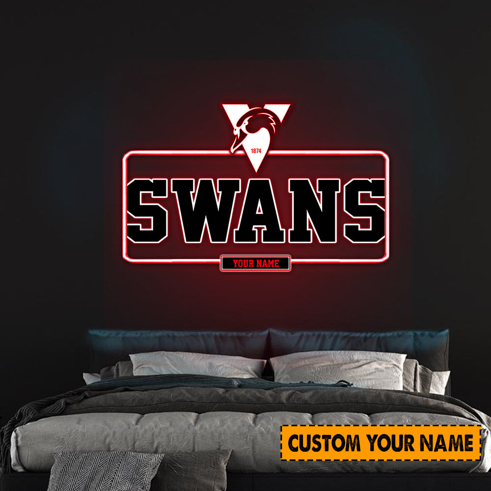 LIMITED STOCK - NEW 15 SNS PERSONALIZED PREMIUM ACRYLIC WALL LED SIGN GIFT FOR FANS