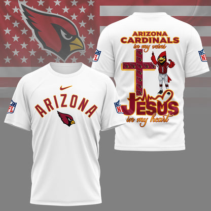 LIMITED EDITION - NEW PREMIUM NFL20 ARC ARIZONA CARDINALS UNISEX T-SHIRT