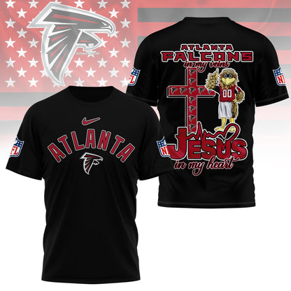 LIMITED EDITION - NEW PREMIUM NFL18 ATF ATLANTA FALCONS UNISEX T-SHIRT