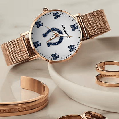 LIMITED EDITION - NEW CUSTOMIZED NFL17 IDC INDIANAPOLIS COLTS HAND WATCH
