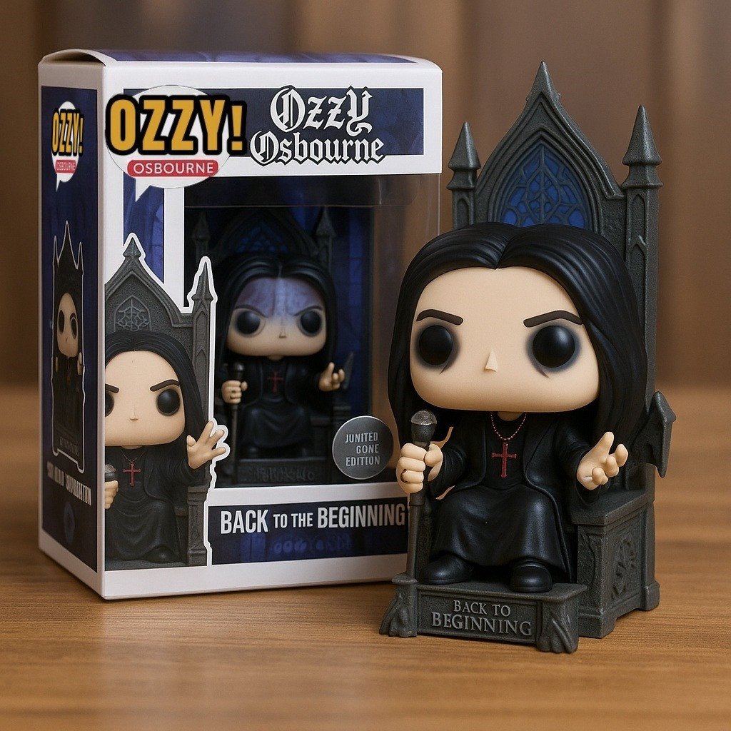 NEW PREMIUM BLACK SABBATH X OZZY OSBOURNE ACRYLIC BLOCK PLAQUE GIFT