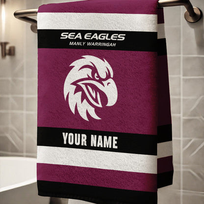 LIMITED EDITION - NEW 05 SEL PERSONALIZED BATH TOWEL GIFT FOR FANS