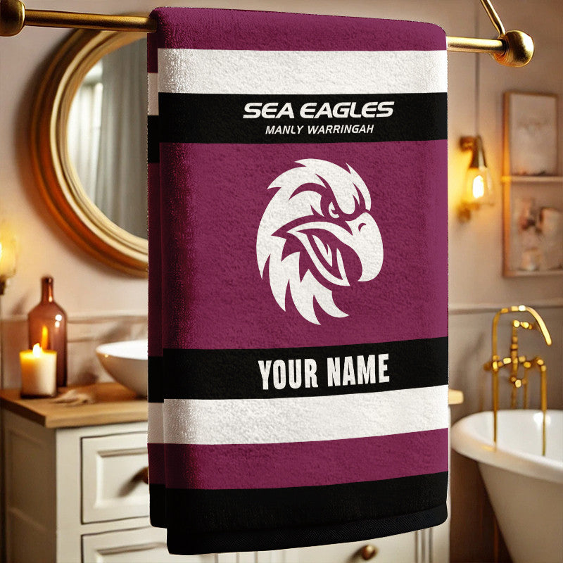 LIMITED EDITION - NEW 05 SEL PERSONALIZED BATH TOWEL GIFT FOR FANS