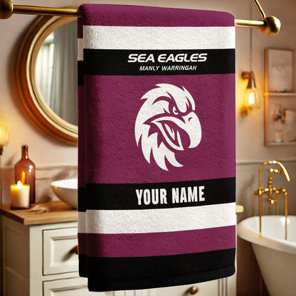 LIMITED EDITION - NEW 05 SEL PERSONALIZED BATH TOWEL GIFT FOR FANS