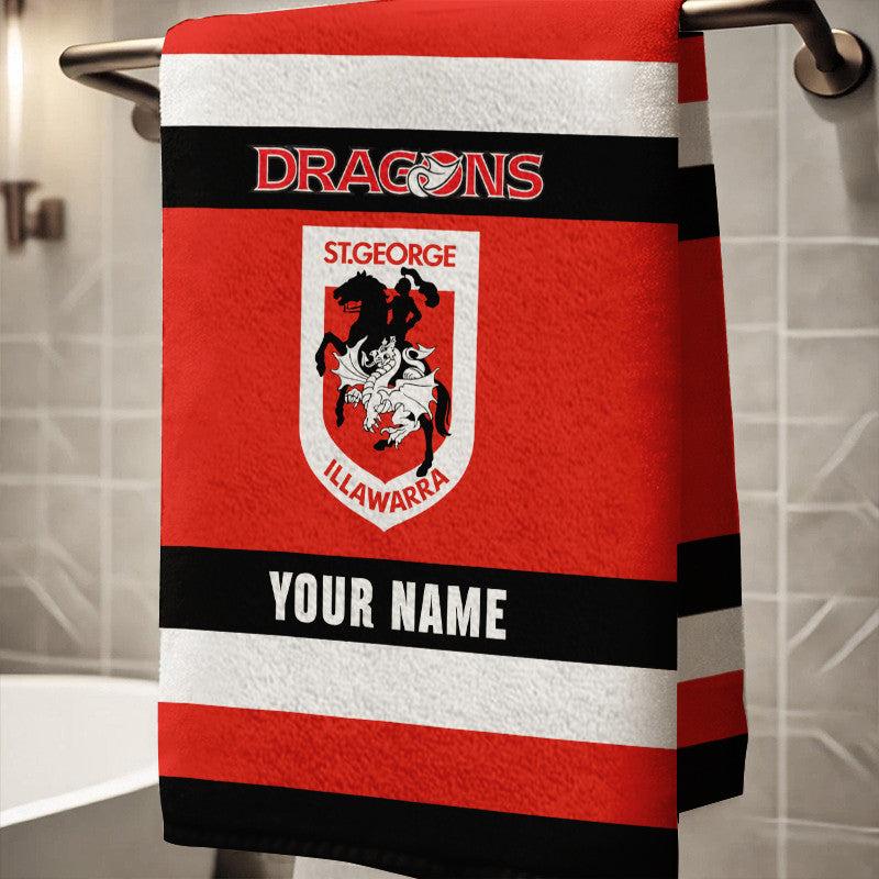 LIMITED EDITION - NEW 14 IDG PERSONALIZED BATH TOWEL GIFT FOR FANS
